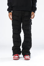 Jeans double denim nero Effemme Exclusive Lab