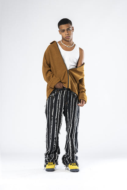 Giacca coccio con zip Effemme Exclusive Lab