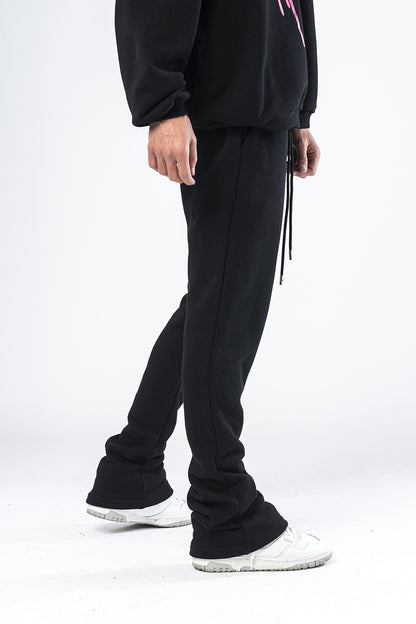 Pantalón negro con fondo ancho Effemme Exclusive Lab