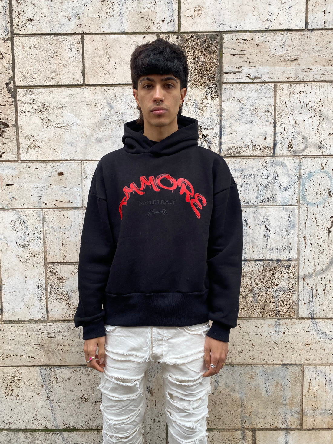 Felpa exclusive nera discount